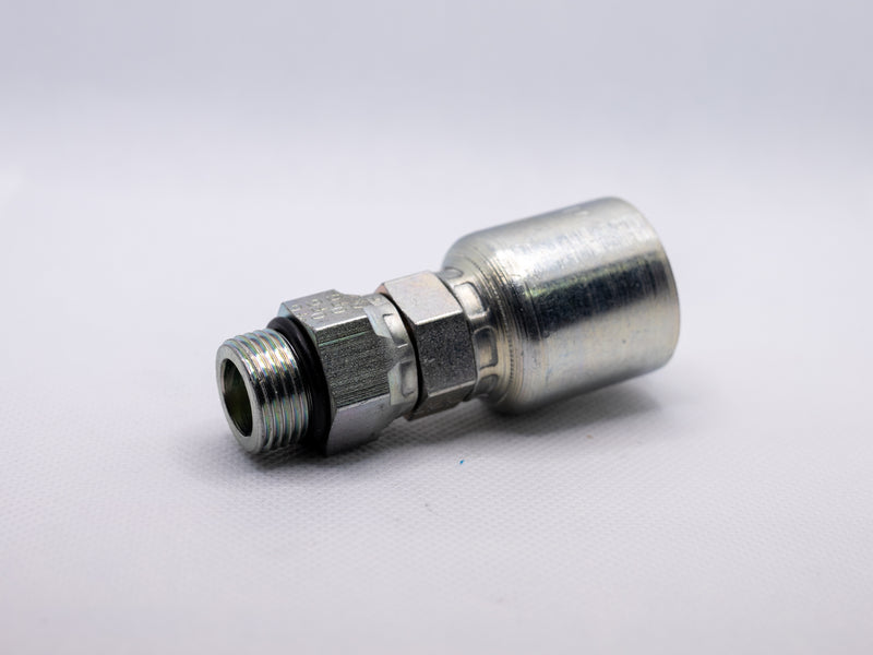 A08Z-R10 (1/2" Hose X 5/8" ORB Male Swivel Fitting 1AA10SB8) Equal to 08ZR10 - Z Series Interchange