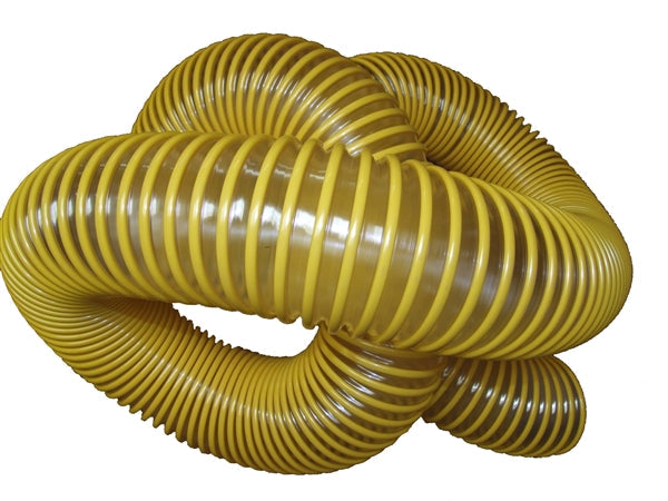 Yellow TPU .030 (10" & 12" ID) Leaf Vacuum Hose