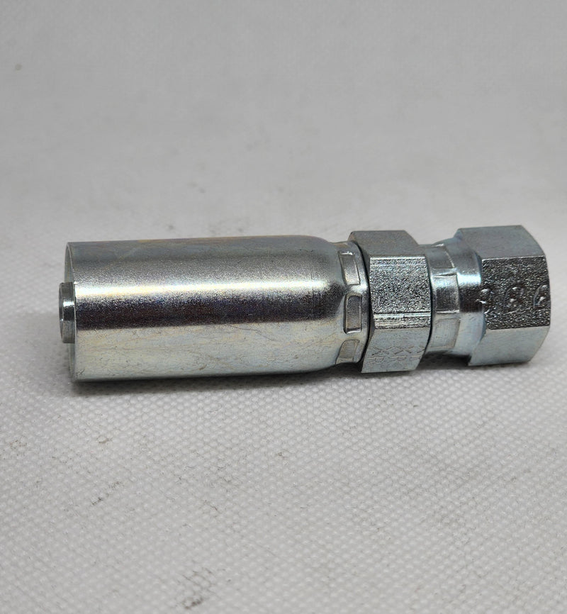 3-04544 (1/4" Hose x 1/4" Female JIC Thermoplastic Fitting)